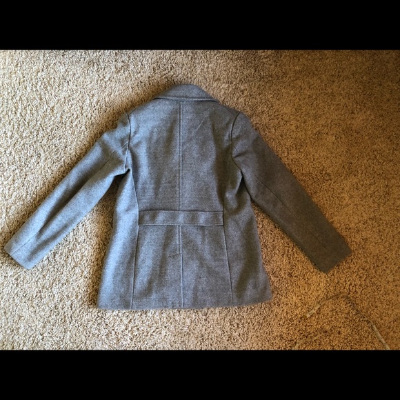 Old Navy Women's Gray Peacoat. NWOT - Picture 4 of 9